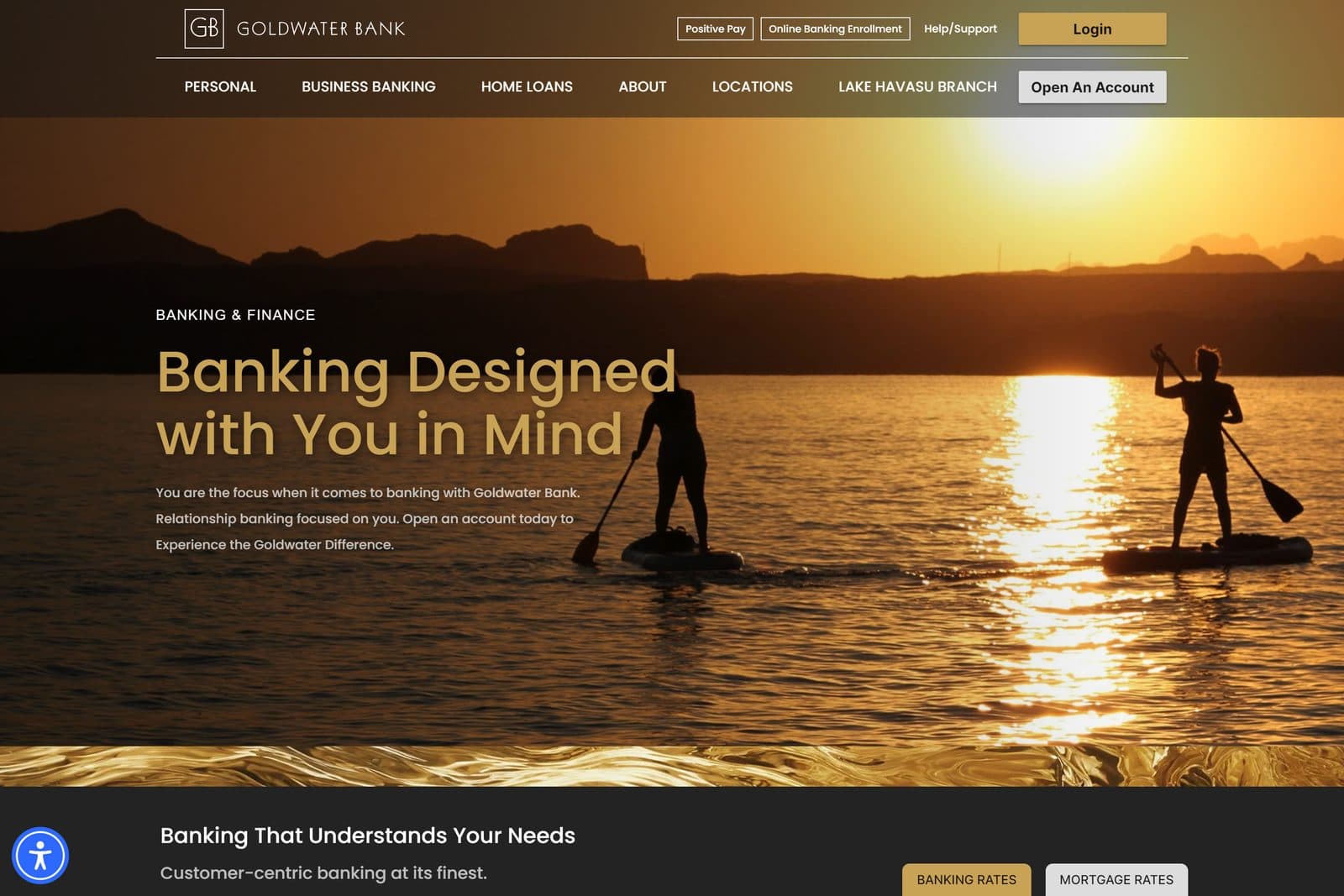 Showcasing Our Team's Latest Project: Goldwater Bank's Website Launch